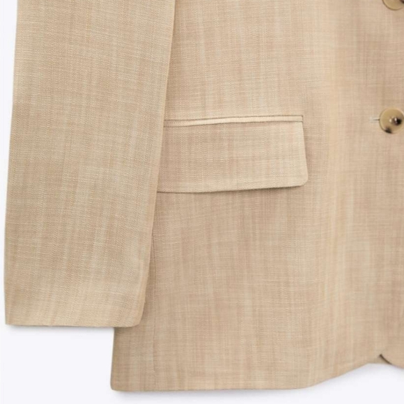 ZARA LIMITED EDITION OVERSIZED BLAZER SIZE M - Picture 4 of 7